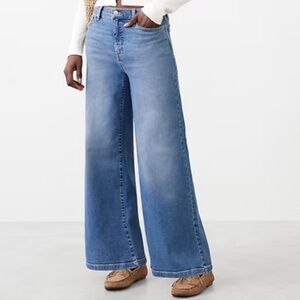 Wide leg high rise jean 26/2